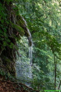 Der Brühlbach wird zum Wasserfall