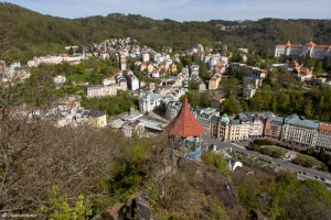 Aussichtspunkt über der Stadt