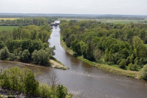 Mündung der Moldau in die Elbe