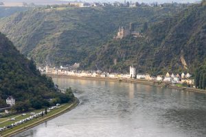 Loreleyblick am Abend