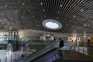 Im Bahnhof von Delft