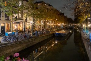 Delft bei Nacht
