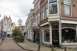 In HaarlIn Haarlem unterwegsem unterwegs