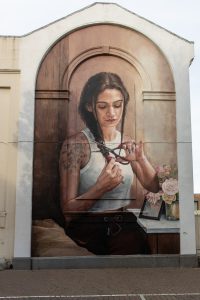 Crystal Ship StreetArt