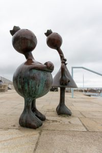 Sprookjesbeelden aan Zee