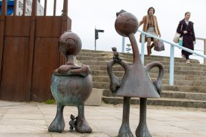 Sprookjesbeelden aan Zee