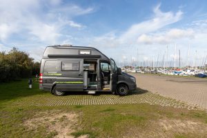 Stellplatz im Jachthafen 