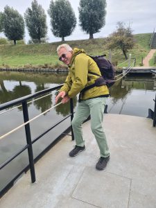 Fähre über den Wassergraben