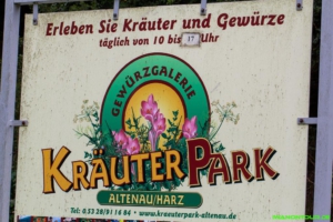 Im Kräuterpark Altenau