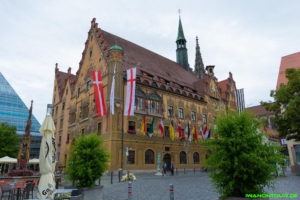 Das Rathaus von Ulm