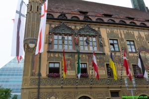 Das Rathaus von Ulm