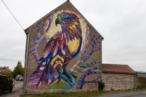 Auf der Fahrt nach Mons