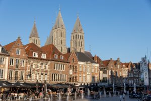 Grand-Place Tournai und Kathedrale