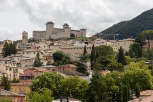 Letzter Blick auf Spoleto