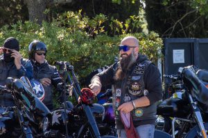 Harley Treffen am Campingplatz