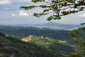 Ausblick auf der Wanderung