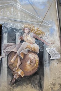 Murals in Saludecio