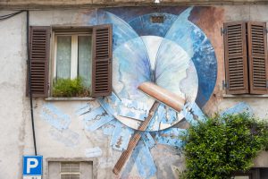 Murals in Saludecio