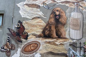 Murals in Saludecio