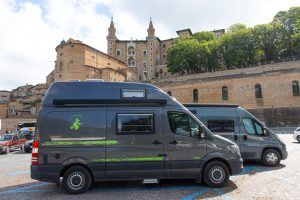 Parkplatz Urbino