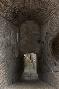 Viele Treppen in Urbino